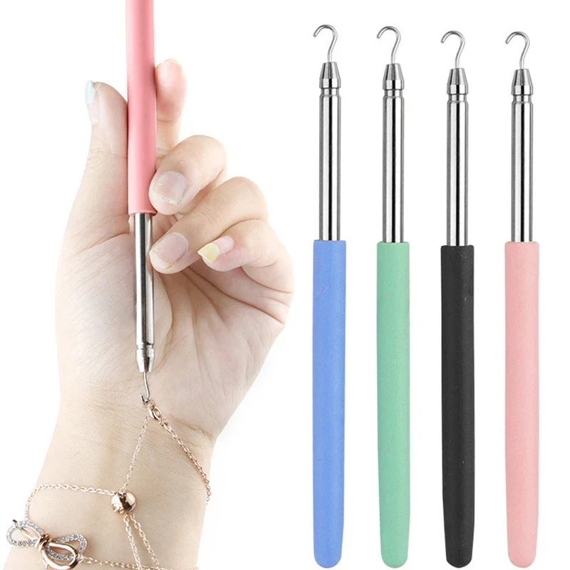 1 قطعة سوار المشبك أداة المساعد أساور مجوهرات أدوات الربط مساعد ذو طيات عطلة سريعة