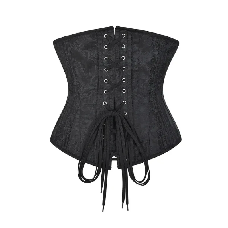ملابس داخلية مثيرة للنساء مشد تحت الجسم مشد للخصر سستة القوطية كورسيليت مقاس كبير