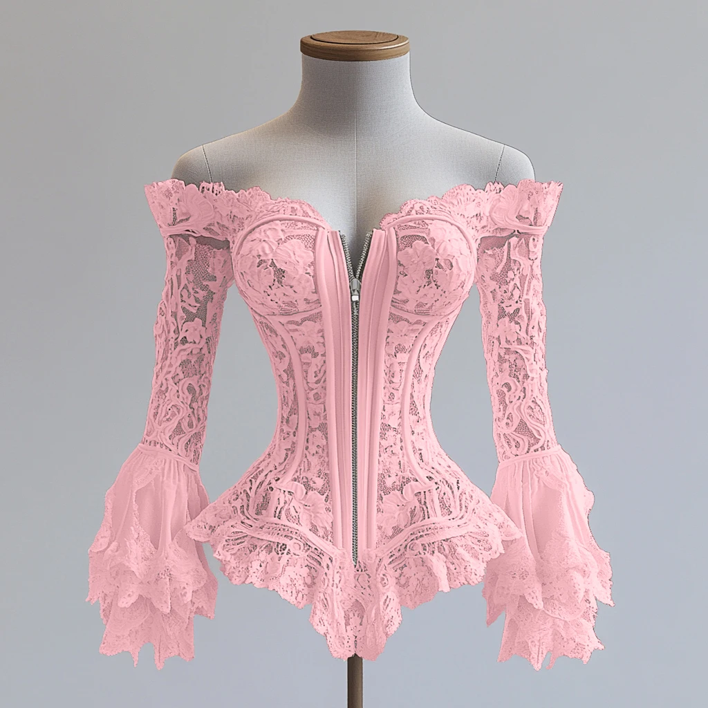 قميص دانتيل