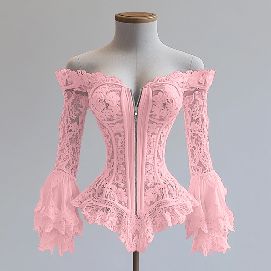 قميص دانتيل